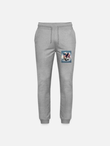USA - Stanley/Stella Unisex Bio Jogginghose Mover  - Grau meliert