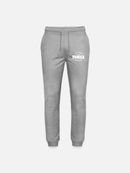 Monica, monica - Stanley/Stella Mover Unisex Organic Jogging Trousers - heather grey