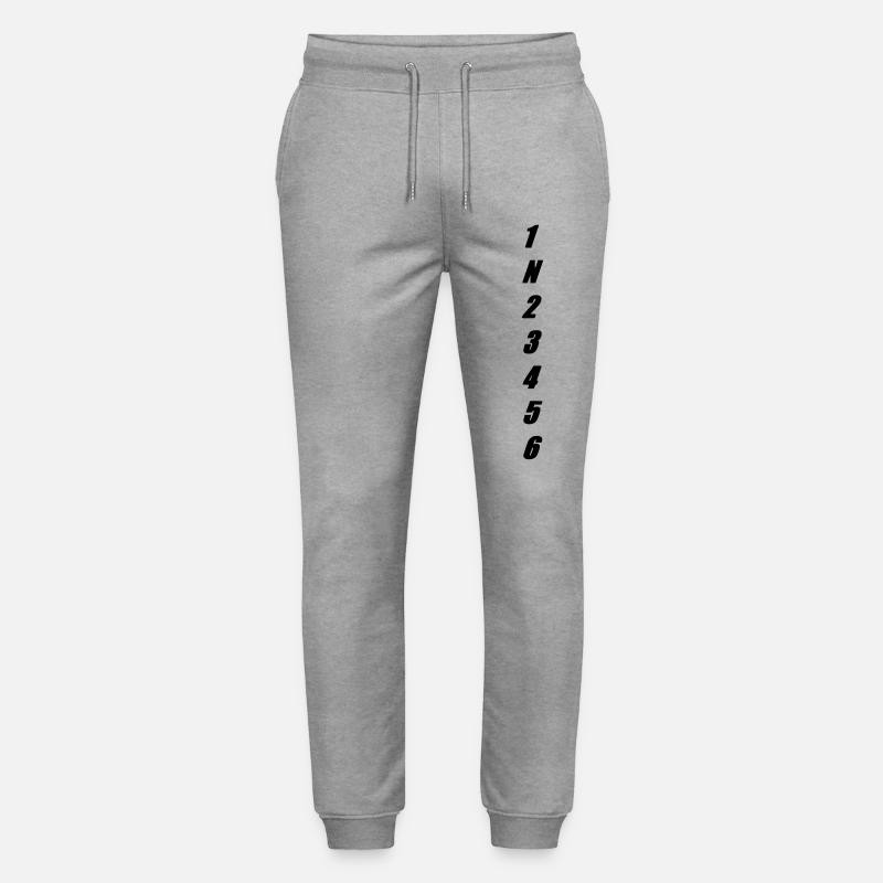 circuit - Stanley/Stella Mover Unisex Organic Jogging Trousers - heather grey