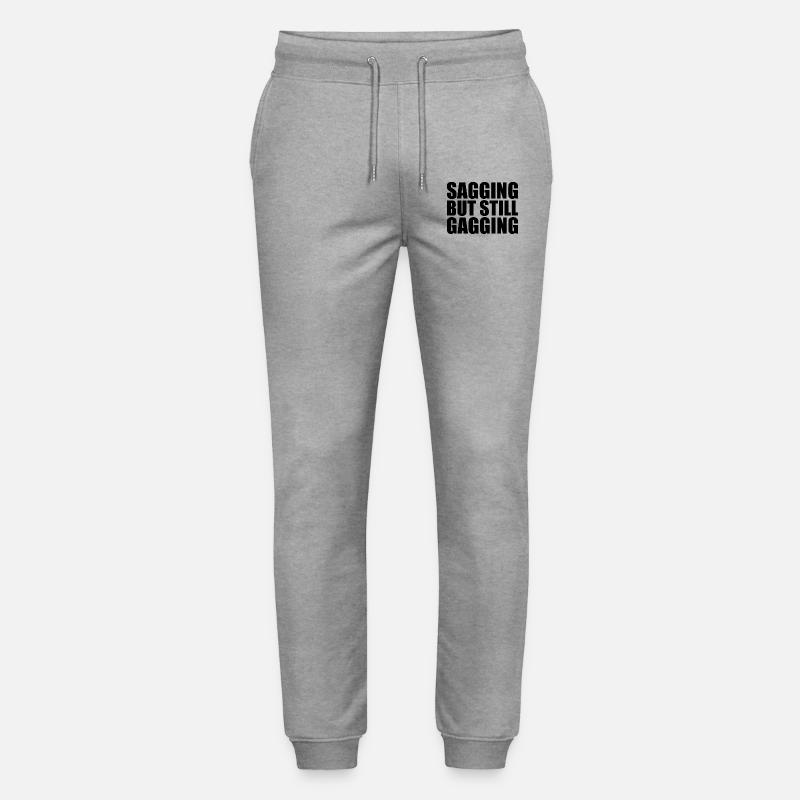 sagging but still gagging - Pantalon de jogging bio MOVER Stanley/Stella unisexe - gris chiné