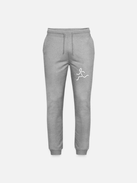 iYpsilon Läufer - Stanley/Stella Unisex Bio Jogginghose Mover  - Grau meliert