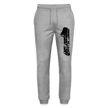 1 - Stanley/Stella Unisex Bio Jogginghose Mover  - Grau meliert - Vorne - Marisol (170cm) & Nik (191cm)