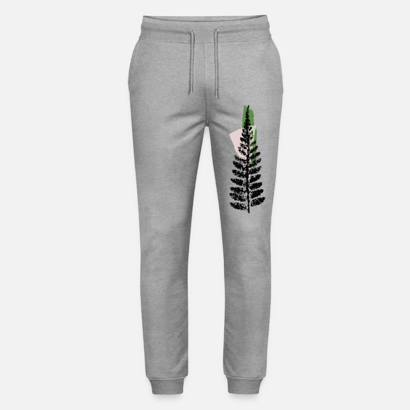 Blatt - Stanley/Stella Unisex Bio Jogginghose Mover  - Grau meliert