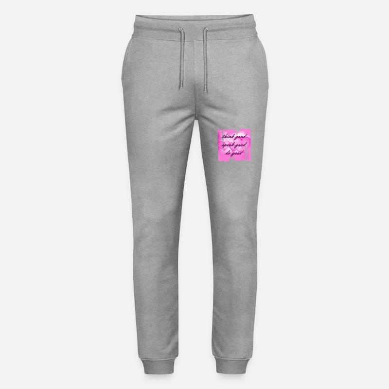think good 2 - Stanley/Stella Mover Unisex Organic Jogging Trousers - heather grey