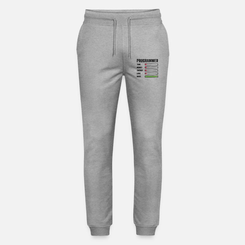 Developer Humor Programmer Coder Stanley/Stella Mover Unisex Organic Jogging Trousers