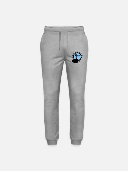Rucking - Stanley/Stella Mover Unisex Organic Jogging Trousers - heather grey