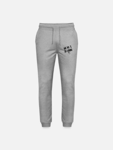 Lohngeschäft | Redewendung - Stanley/Stella Unisex Bio Jogginghose Mover  - Grau meliert