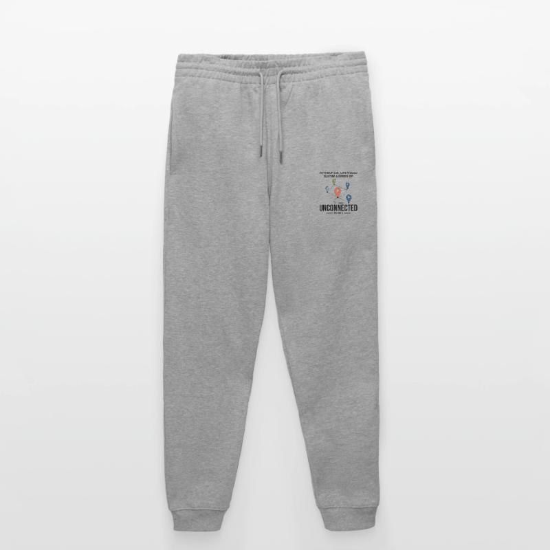 GIS Unconnected Points Map Data Analysis Stanley/Stella Mover Unisex Organic Jogging Trousers