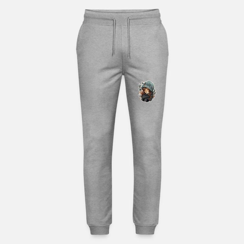 Fille d’hiver - Pantalon de jogging bio MOVER Stanley/Stella unisexe - gris chiné