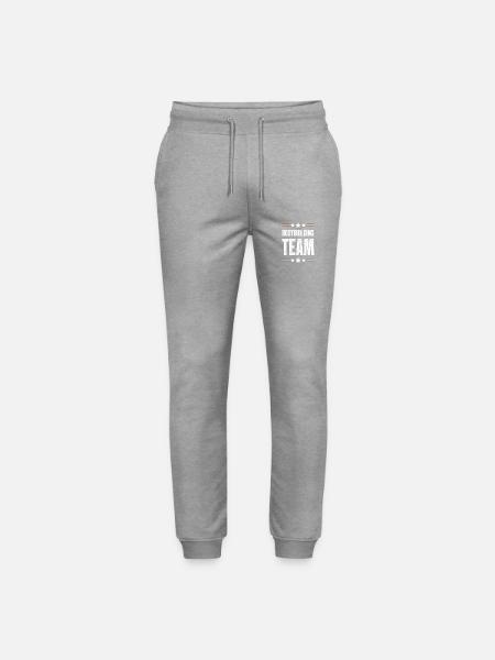 Équipe de musculation - Pantalon de jogging bio MOVER Stanley/Stella unisexe - gris chiné