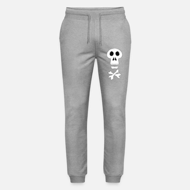 Herr Skull - Stanley/Stella Unisex Bio Jogginghose Mover  - Grau meliert