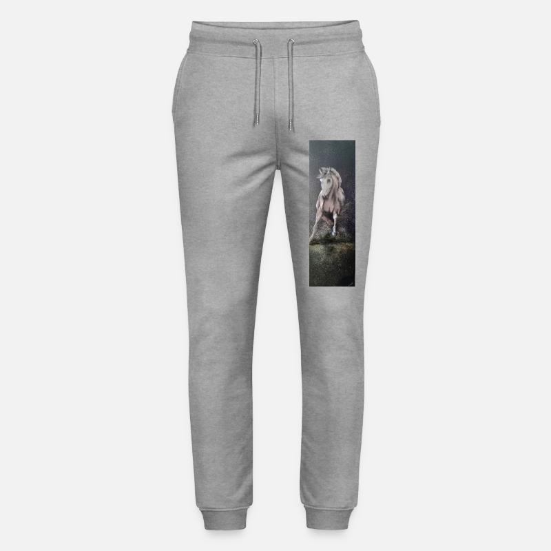 Cheval Sauvage - Pantalon de jogging bio MOVER Stanley/Stella unisexe - gris chiné