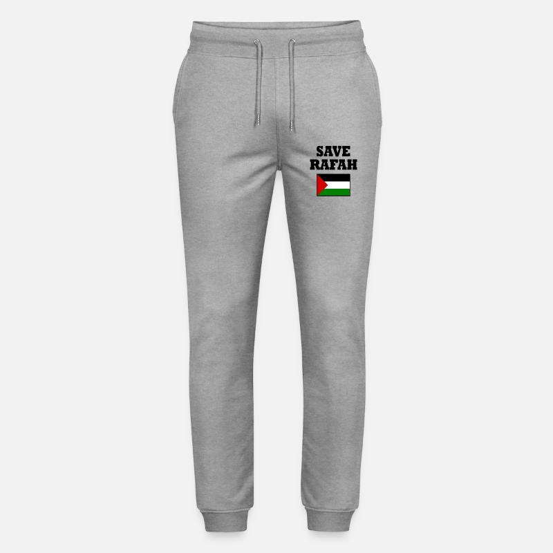 Save rafah - Pantalon de jogging bio MOVER Stanley/Stella unisexe - gris chiné