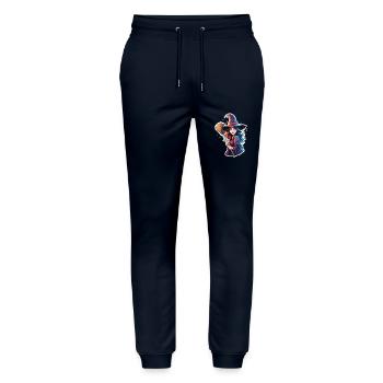 Witch / Magic / Witch Ritual / Fairy Tale / Spell - Stanley/Stella Mover Unisex Organic Jogging Trousers - navy - Front - Marisol (170cm) & Nik (191cm)