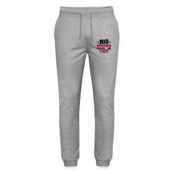 Big Brother Loading 2025 Promoted To Big Brother - Stanley/Stella Mover Unisex Organic Jogging Trousers - heather grey - Front - Marisol (170cm) & Nik (191cm)