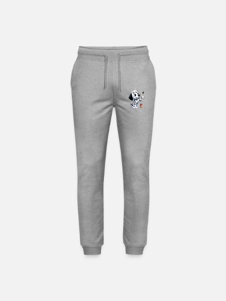 Dalmatiner 4 - Stanley/Stella Unisex Bio Jogginghose Mover - Grau meliert