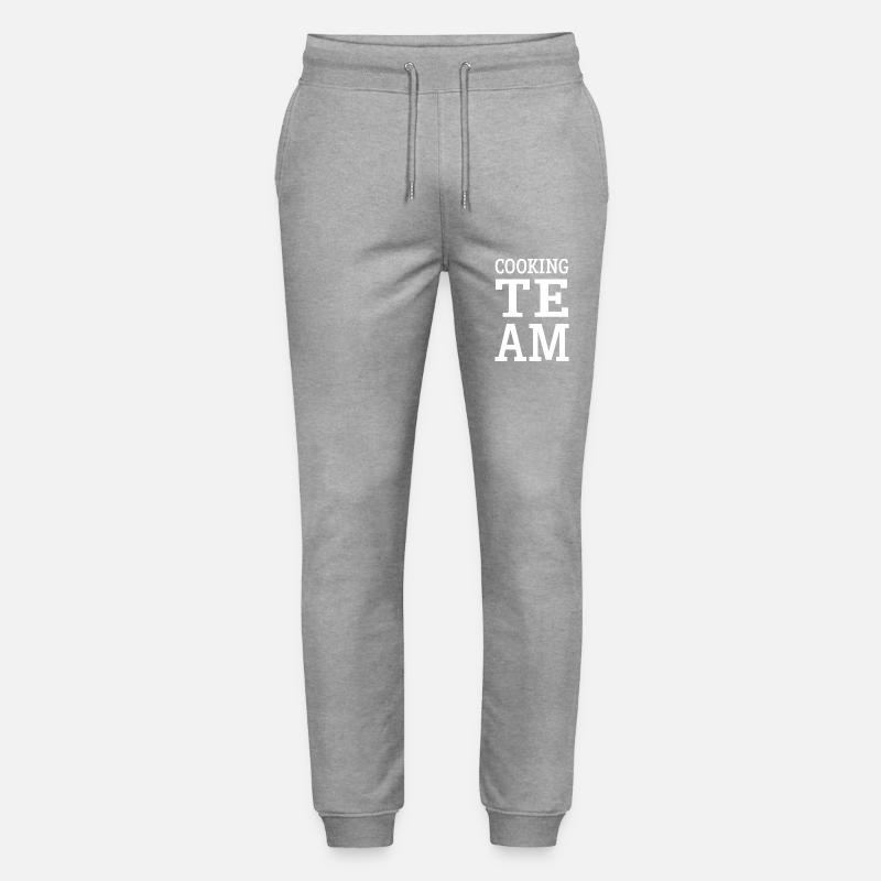 Kochen Team - Stanley/Stella Unisex Bio Jogginghose Mover  - Grau meliert
