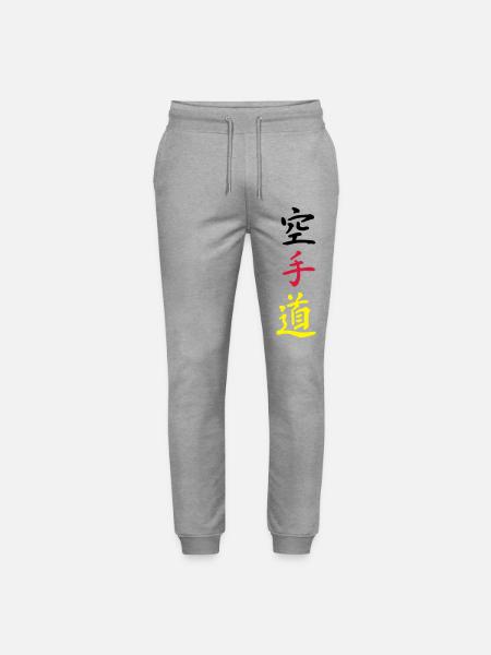 karate germany - Stanley/Stella Unisex Bio Jogginghose Mover  - Grau meliert