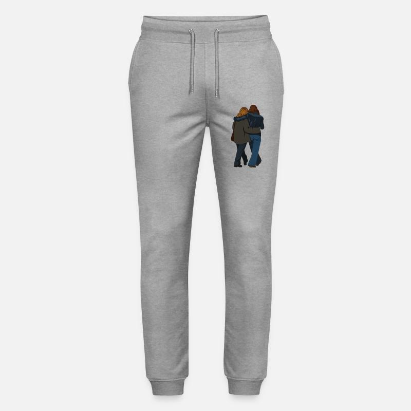 Freundschaft - Stanley/Stella Unisex Bio Jogginghose Mover  - Grau meliert