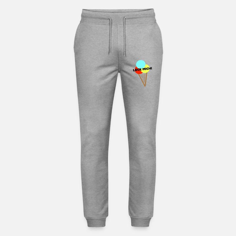 Ach, Leck mich! - Stanley/Stella Unisex Bio Jogginghose Mover - Grau meliert