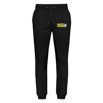 Paintball - Stanley/Stella Unisex Bio Jogginghose Mover  - Schwarz - Vorne - Marisol (170cm) & Nik (191cm)