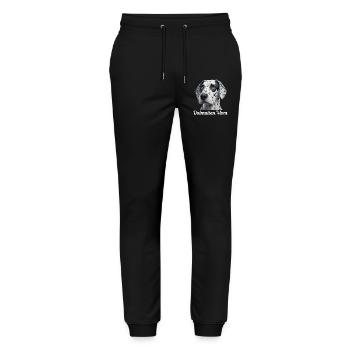 Maman dalmate - Pantalon de jogging bio MOVER Stanley/Stella unisexe - noir - Devant - Marisol (170cm) & Nik (191cm)