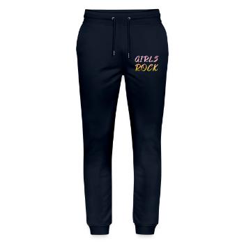 Internationaler Frauentag - Stanley/Stella Unisex Bio Jogginghose Mover  - Navy - Vorne - Marisol (170cm) & Nik (191cm)