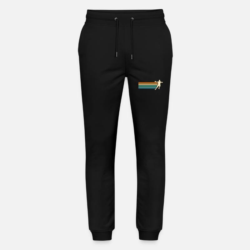 Joueurs de handball Handball - Pantalon de jogging bio MOVER Stanley/Stella unisexe - noir