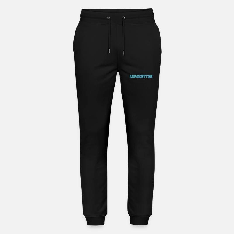 Berg Kreuzspitze - Stanley/Stella Unisex Bio Jogginghose Mover  - Schwarz