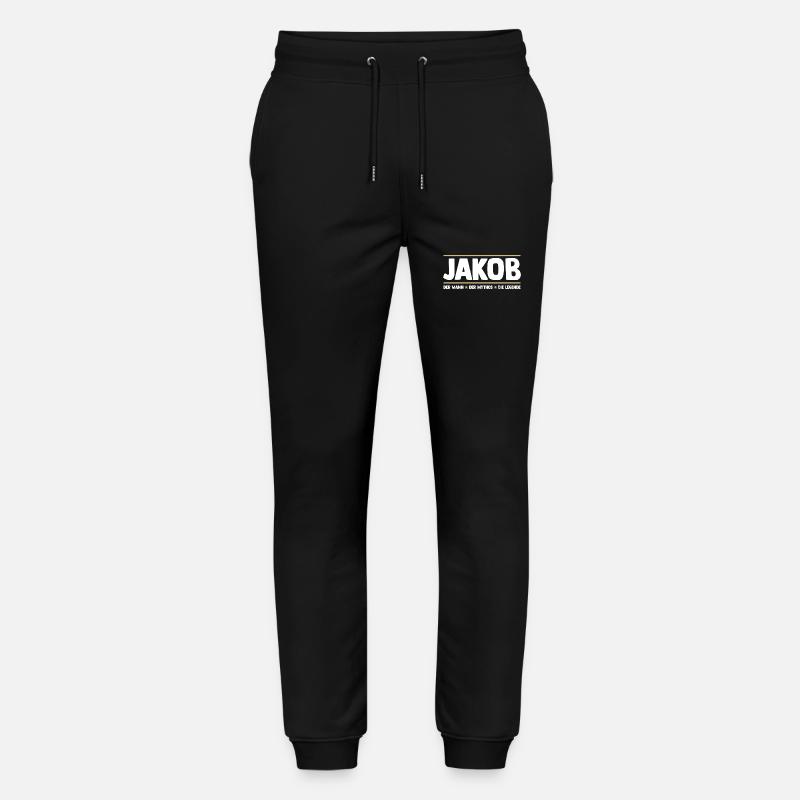 Jacob - Pantalon de jogging bio MOVER Stanley/Stella unisexe - noir