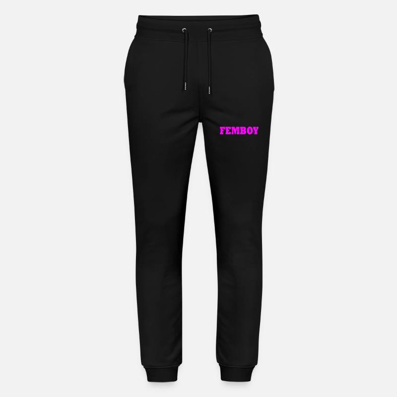 Femboy - Stanley/Stella Unisex Bio Jogginghose Mover  - Schwarz