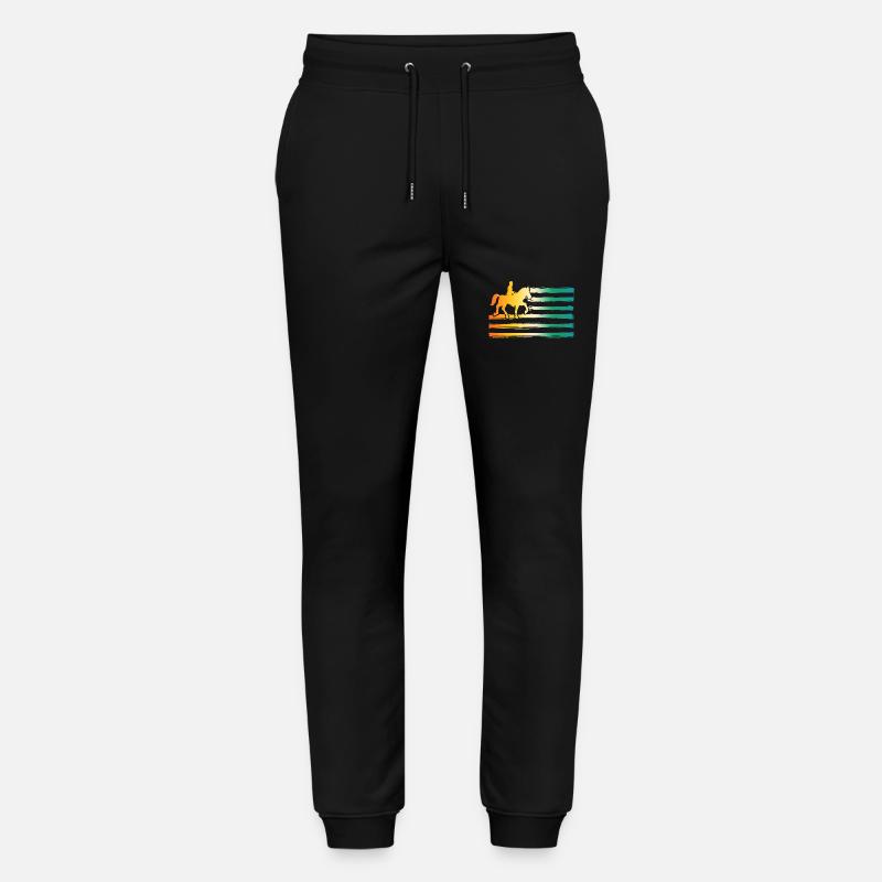 Cheval - Pantalon de jogging bio MOVER Stanley/Stella unisexe - noir