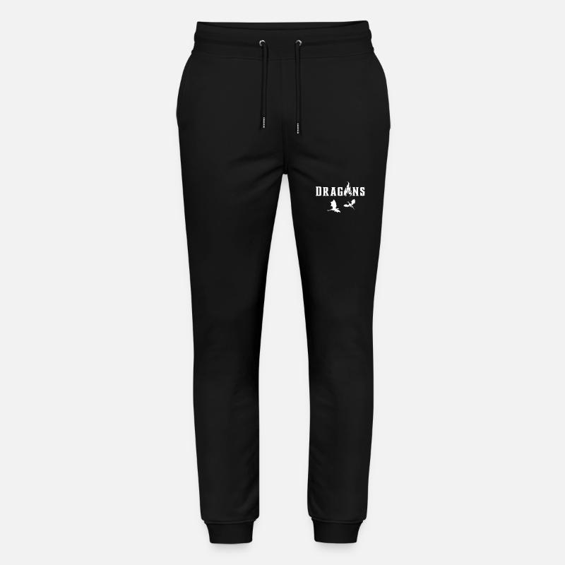 Dragons fireB - Pantalon de jogging bio MOVER Stanley/Stella unisexe - noir