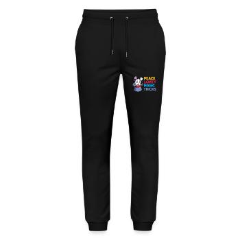 Zauberer - Stanley/Stella Unisex Bio Jogginghose Mover  - Schwarz - Vorne - Marisol (170cm) & Nik (191cm)