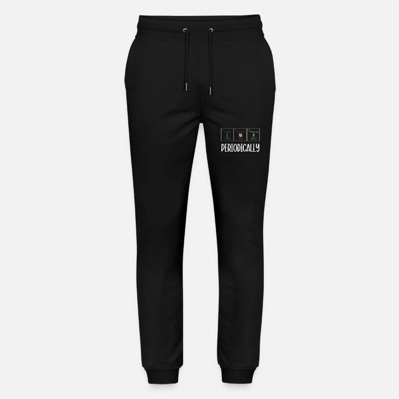 Periodensystem - Stanley/Stella Unisex Bio Jogginghose Mover  - Schwarz