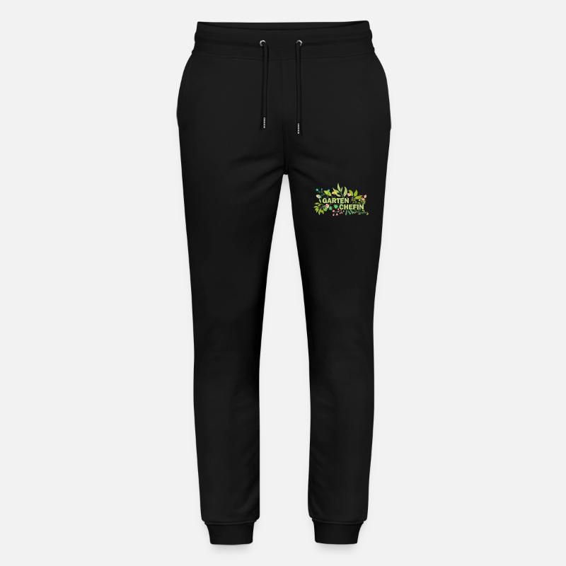 Gartenchefin - Stanley/Stella Unisex Bio Jogginghose Mover  - Schwarz