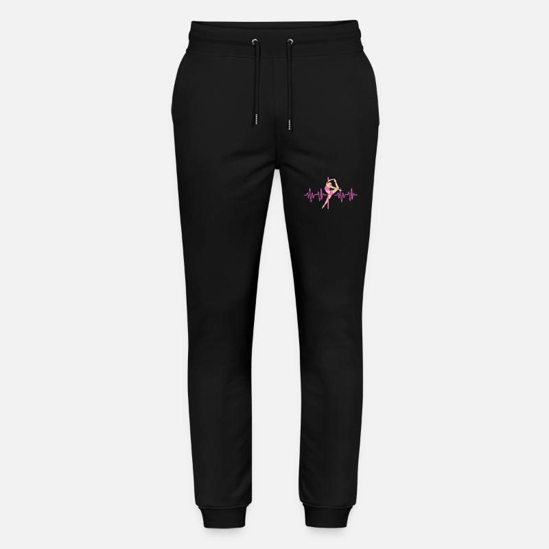 Pole Dance - Stanley/Stella Mover Unisex Organic Jogging Trousers - black