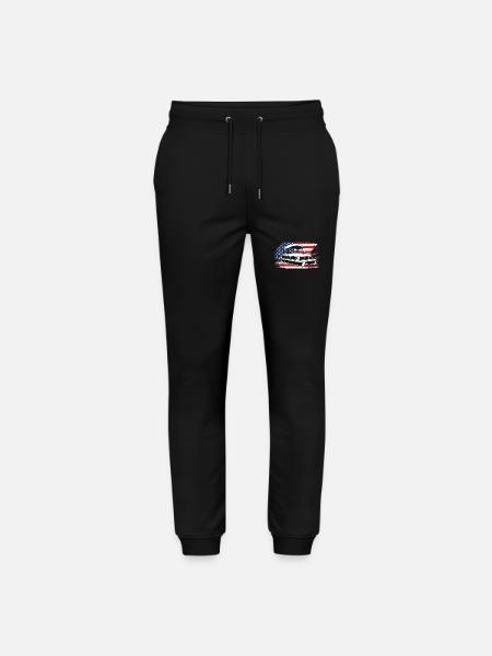 Pontonboot Boot Boote - Stanley/Stella Unisex Bio Jogginghose Mover - Schwarz