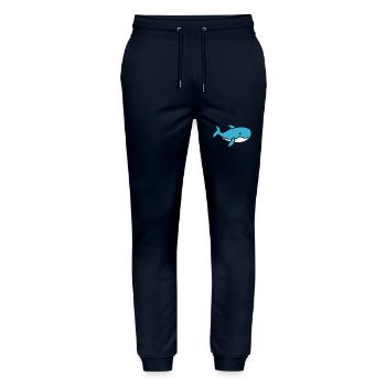 Wal - Stanley/Stella Unisex Bio Jogginghose Mover  - Navy - Vorne - Marisol (170cm) & Nik (191cm)