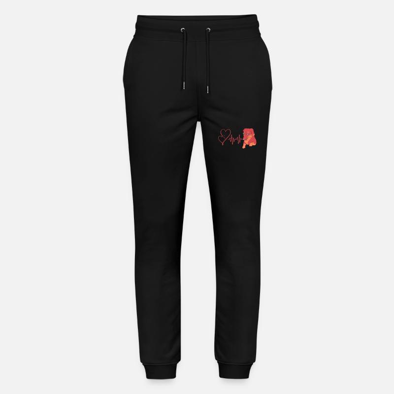 Dackel - Stanley/Stella Unisex Bio Jogginghose Mover  - Schwarz
