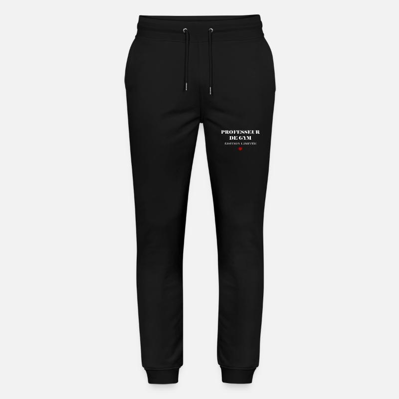 Professeur de gym - Pantalon de jogging bio MOVER Stanley/Stella unisexe - noir