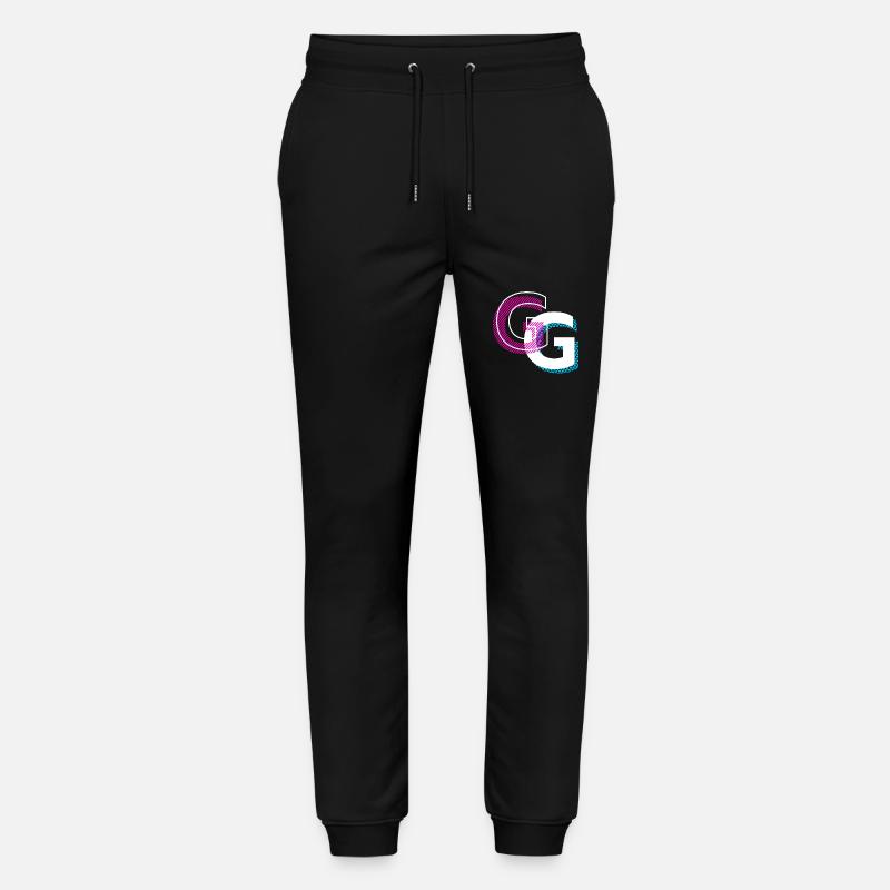 Graffiti G Design Geschenk - Stanley/Stella Unisex Bio Jogginghose Mover  - Schwarz