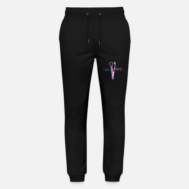 Mr. Mrs. - Stanley/Stella Unisex Bio Jogginghose Mover  - Schwarz