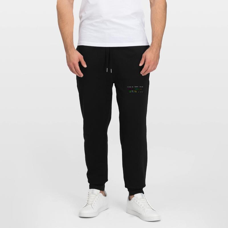 Code is poetry.java Stanley/Stella Mover Unisex Organic Jogging Trousers