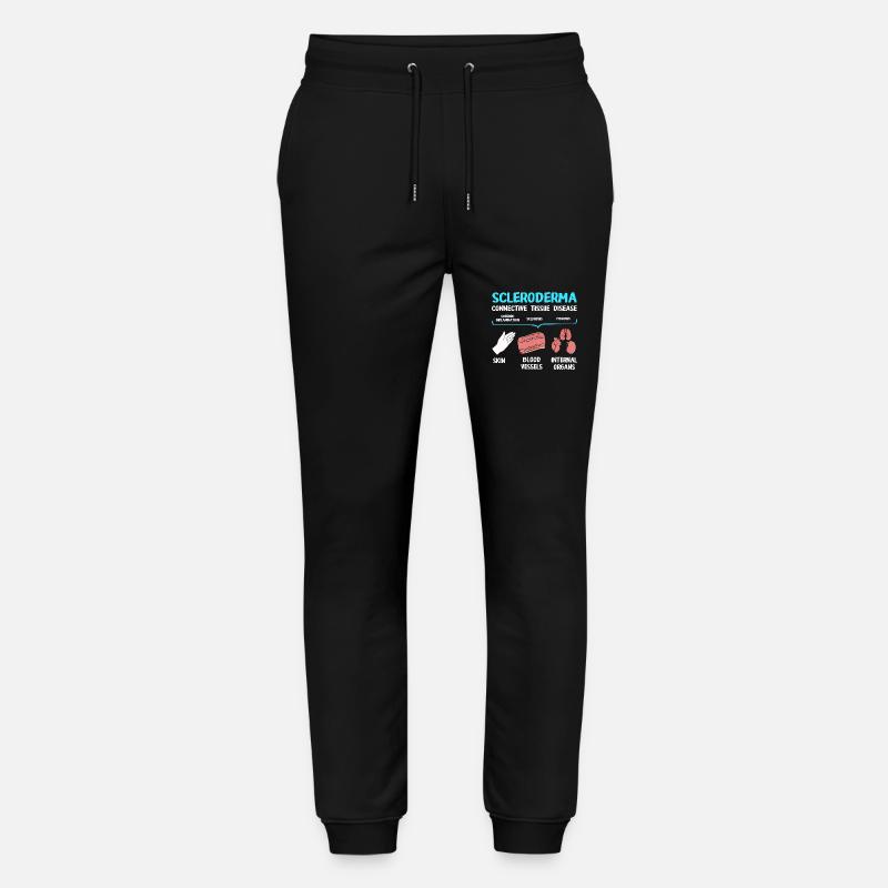 Scleroderma - Stanley/Stella Mover Unisex Organic Jogging Trousers - black