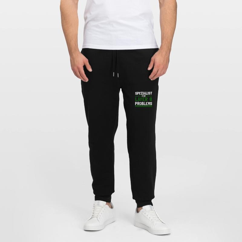 Computer Computerarbeit witzige Sprüche Layer 8 Stanley/Stella Unisex Bio Jogginghose Mover 