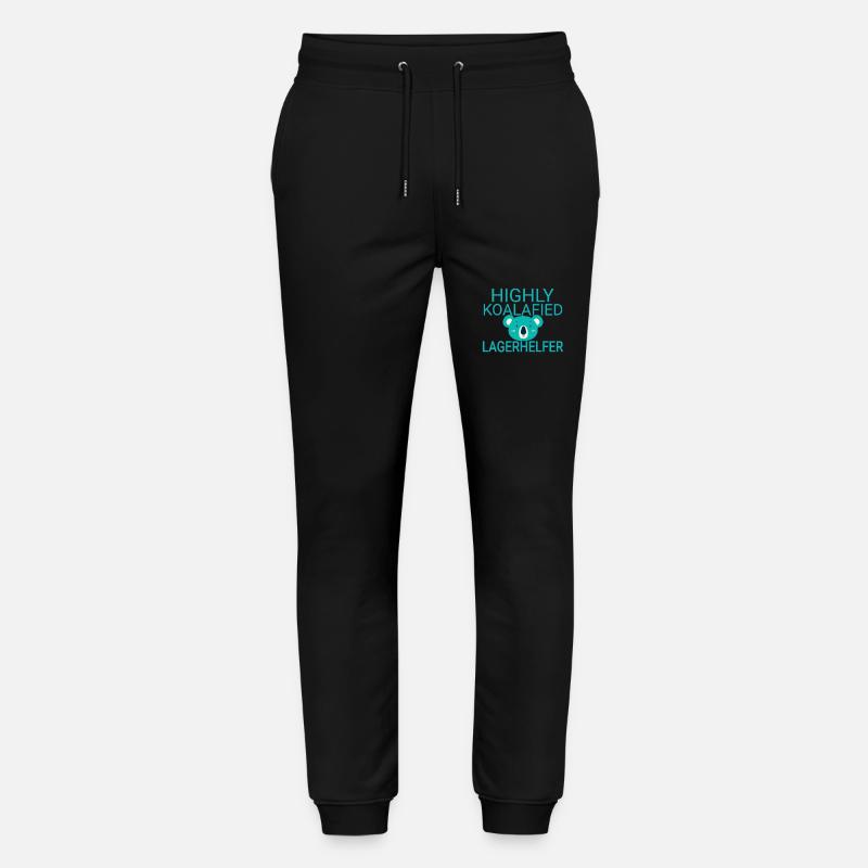 Assistante d’entrepôt Koalafied - Pantalon de jogging bio MOVER Stanley/Stella unisexe - noir