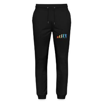 Posaune - Stanley/Stella Unisex Bio Jogginghose Mover  - Schwarz - Vorne - Marisol (170cm) & Nik (191cm)