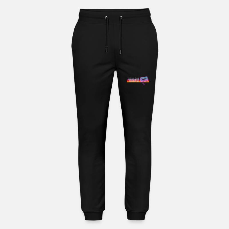 Klassische & nostalgische Musik Geburtstag - Vintage - Stanley/Stella Unisex Bio Jogginghose Mover  - Schwarz