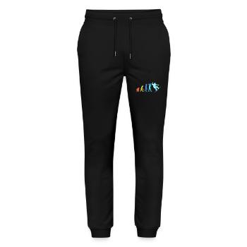 Snowboard Snowboarding Snowboard Holidays Snowboarders - Stanley/Stella Mover Unisex Organic Jogging Trousers - black - Front - Marisol (170cm) & Nik (191cm)